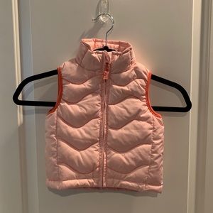 REI toddler girls down vest